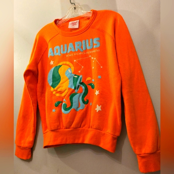 Midnight Rider Aquarius Graphic Crewneck Sweater | Size Small - Picture 5 of 7